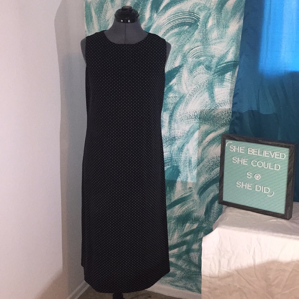 Polka Dot Maxi Dress